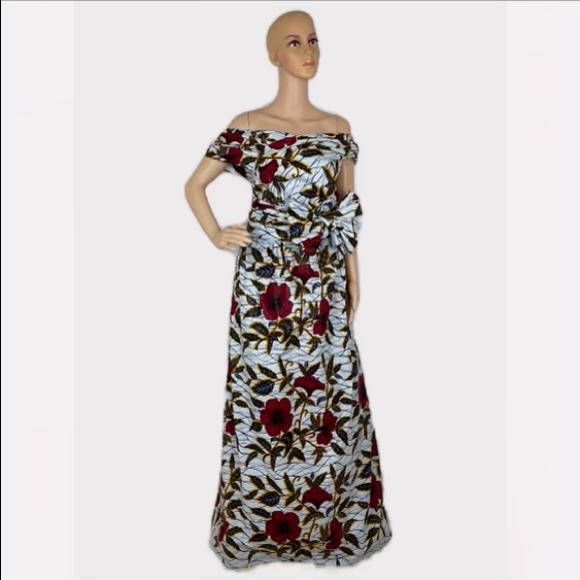 Ankara Infinity Maxi Dress - Picture 10 of 11